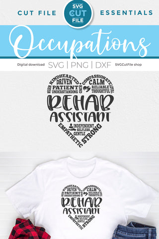 Rehab assistant svg, rehabilitation svg, rehab svg SVG SVG Cut File 