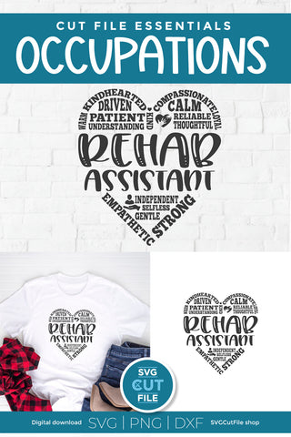 Rehab assistant svg, rehabilitation svg, rehab svg SVG SVG Cut File 
