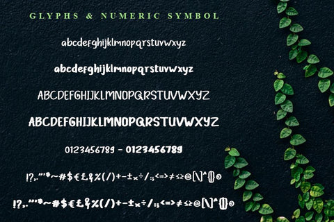 Reillex Font twinletter 