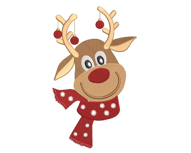 Reindeer #3 Machine Embroidery Design Embroidery/Applique DESIGNS Canada Embroidery 