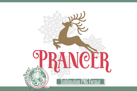 Reindeer Bundle Sublimation Sublimation QueenBrat Digital Designs 