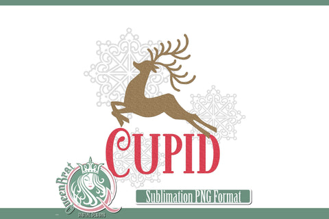 Reindeer Bundle Sublimation Sublimation QueenBrat Digital Designs 