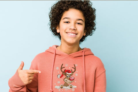 Reindeer Christmas Machine Embroidery design, Holiday Embroidery. Embroidery/Applique DESIGNS ArtEMByNatalia 