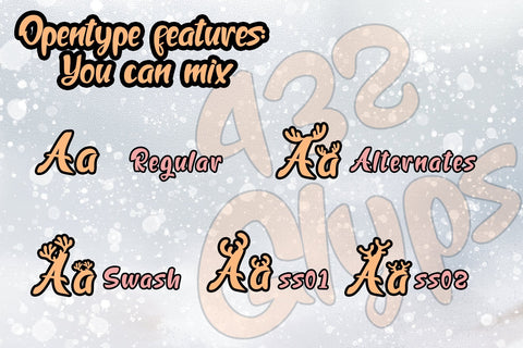 REINDEER Font Letterara 