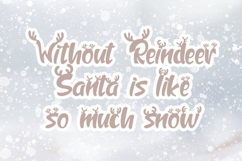 REINDEER Font Letterara 