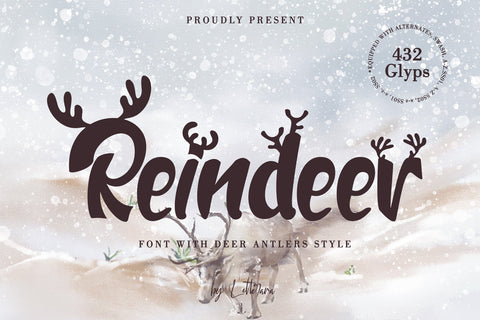 REINDEER Font Letterara 