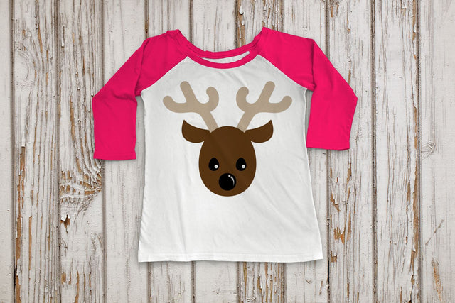 Reindeer Head SVG Designed by Geeks 