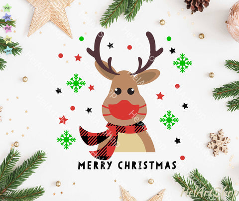 Reindeer Mask SVG SVG _HelArtShop_ 