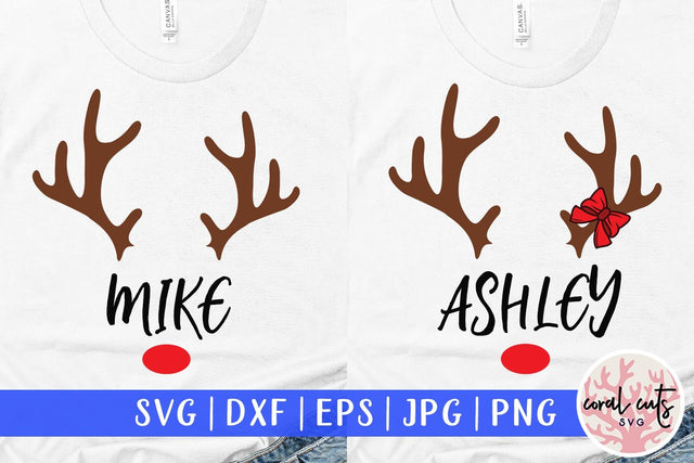 Reindeer Matchmaking Names – Christmas SVG EPS DXF PNG Cutting Files SVG CoralCutsSVG 