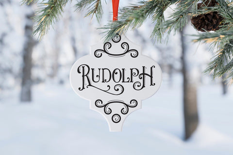 Reindeer Names Arabesque Ornament SVG Bundle SVG CraftLabSVG 