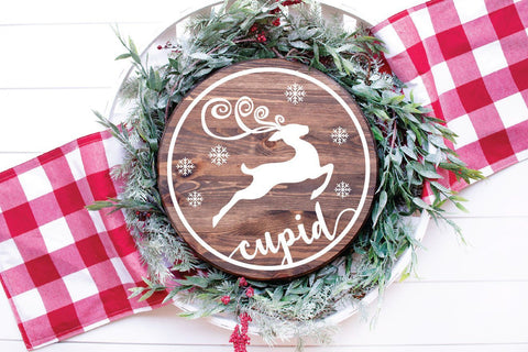 Reindeer Names Bundle - 16 Christmas SVG Files SVG Old Market 