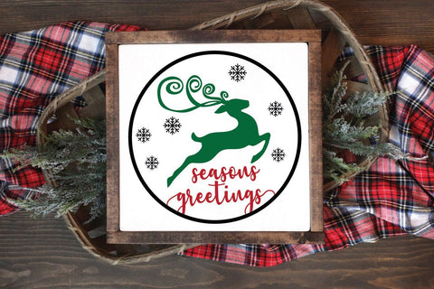 Reindeer Names Bundle - 16 Christmas SVG Files SVG Old Market 