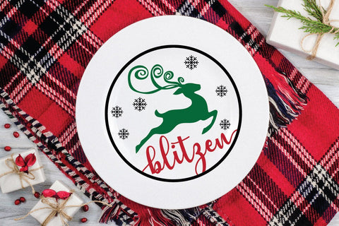 Reindeer Names Bundle - 16 Christmas SVG Files SVG Old Market 