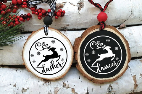 Reindeer Names Bundle - 16 Christmas SVG Files SVG Old Market 