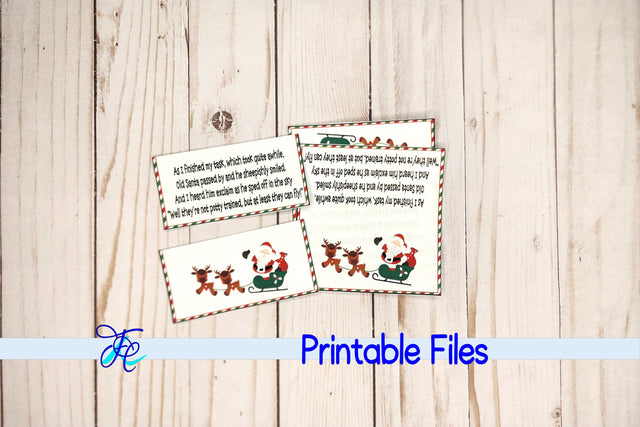 Reindeer Poop Bag Topper 3D Paper Family Creations 