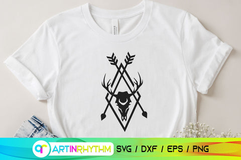 Reindeer Skull svg, Deer Skull svg SVG Artinrhythm shop 