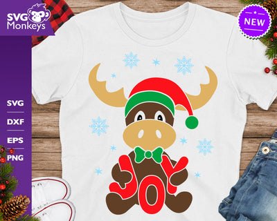 Reindeer Svg, Christmas Joy Svg, Christmas Reindeer Svg, Holidays Joy Svg SVG SvgMonkeys 