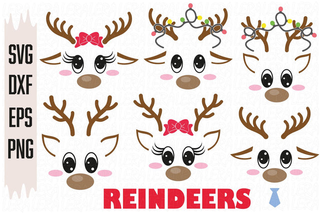 Reindeer Svg SVG Lerastudio 