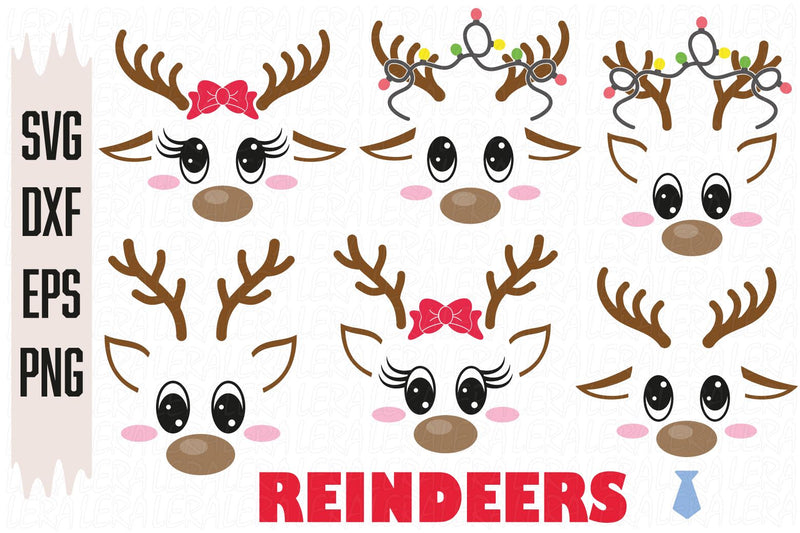 Reindeer Svg SVG Lerastudio 