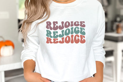 Rejoice, Christian Quote SVG, Religious SVG SVG FiveStarCrafting 
