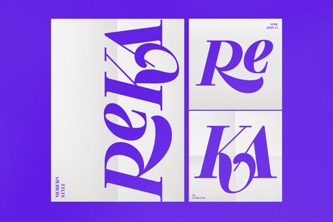 REKA Typeface Font Storytype Studio 