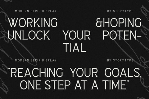 Rekiya Typeface Font Storytype Studio 