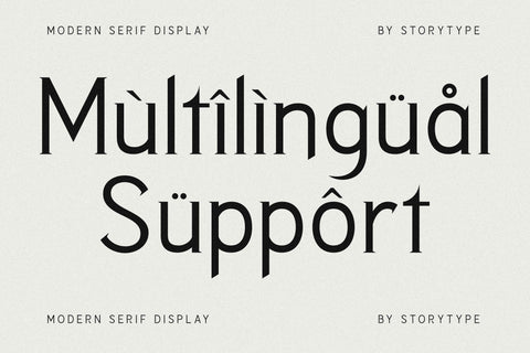 Rekiya Typeface Font Storytype Studio 