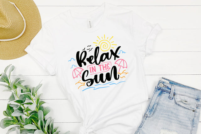 Relax In The Sun SVG Cut File SVG dapiyupi store 