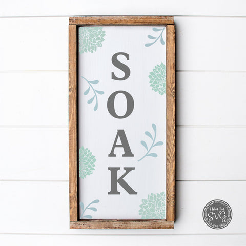 Relax Soak Unwind SVG I Want That SVG 