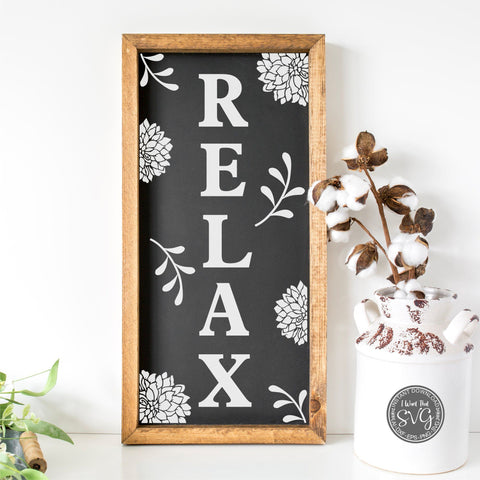 Relax Soak Unwind SVG I Want That SVG 