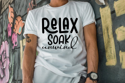 relax soak unwind SVG orpitasn 