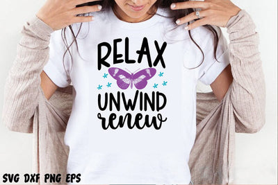 Relax unwind renew SVG Svgcraft 