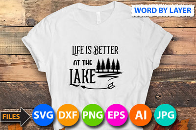 Relax You're On Lake Time SVG Cut File SVG BlackCatsMedia 