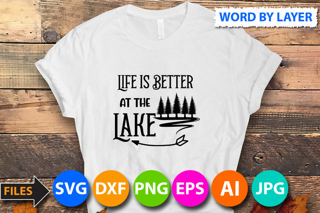 Relax You're On Lake Time SVG Cut File SVG BlackCatsMedia 