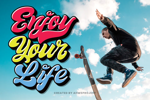 Relaxa - Font Special Logotype Font ahweproject 