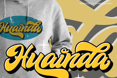 Relaxa - Font Special Logotype Font ahweproject 