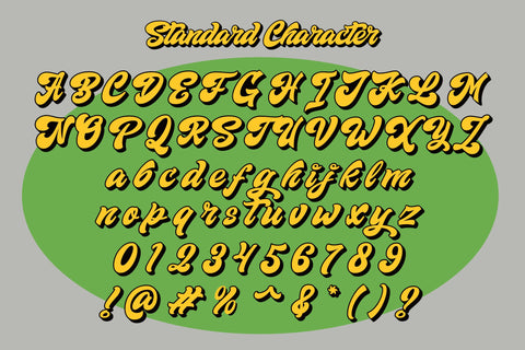 Relaxa - Font Special Logotype Font ahweproject 