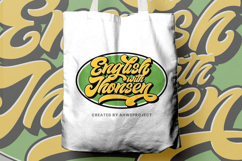 Relaxa - Font Special Logotype Font ahweproject 