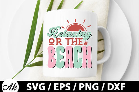 Relaxing or the beach Retro SVG SVG akazaddesign 