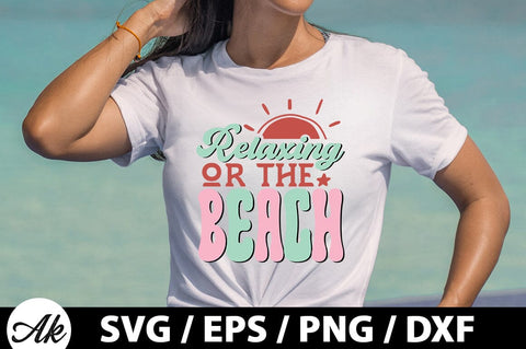 Relaxing or the beach Retro SVG SVG akazaddesign 