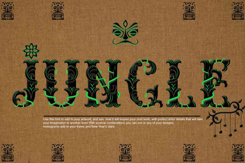 Relic forest island III Font JH-CreativeFont 