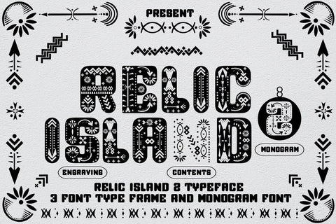 Relic Island 2 Font JH-CreativeFont 