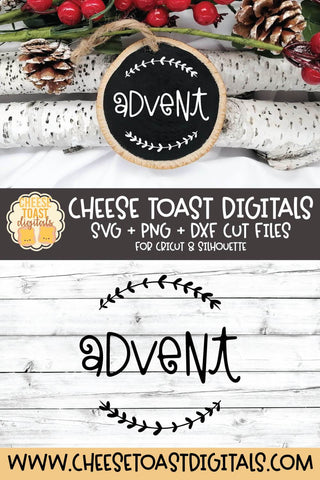 Religious Christmas Ornament SVG | Advent SVG Cheese Toast Digitals 