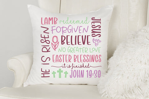 Religious Easter Subway Art SVG Caffeinated SVGs 