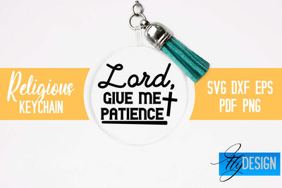 Religious Keychain SVG | Keychain Design SVG Fly Design 