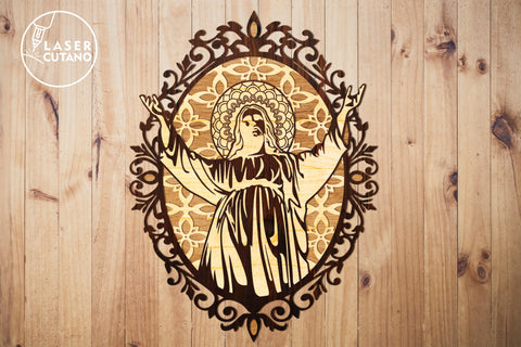 RELIGIOUS Laser Cut Files, Icon SVG, Christian Template, Jesus, Cross Laser Cut, Glowforge Cutter or Paper Cut SVG LaserCutano 