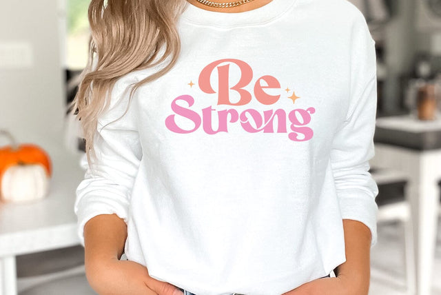 Religious SVG Design, Be Strong SVG FiveStarCrafting 