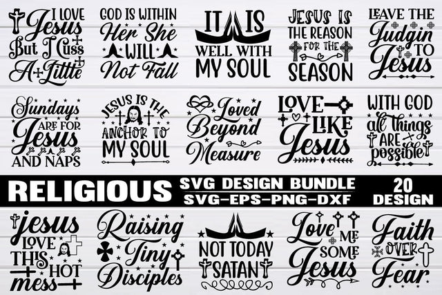 Religious svg design bundle SVG sk.swapon Roy 
