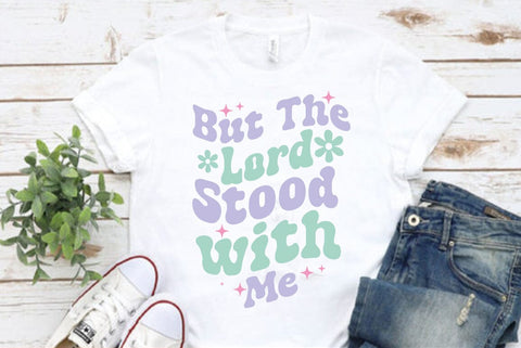 Religious SVG Design, But The Lord Stood with Me SVG FiveStarCrafting 