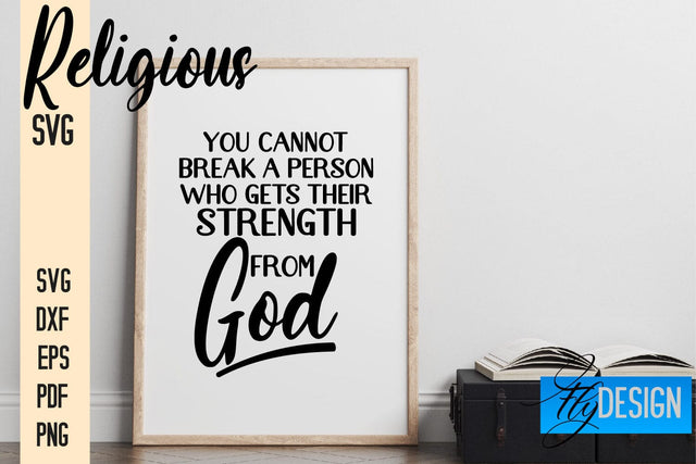 Religious SVG | Quotes Design SVG Fly Design 